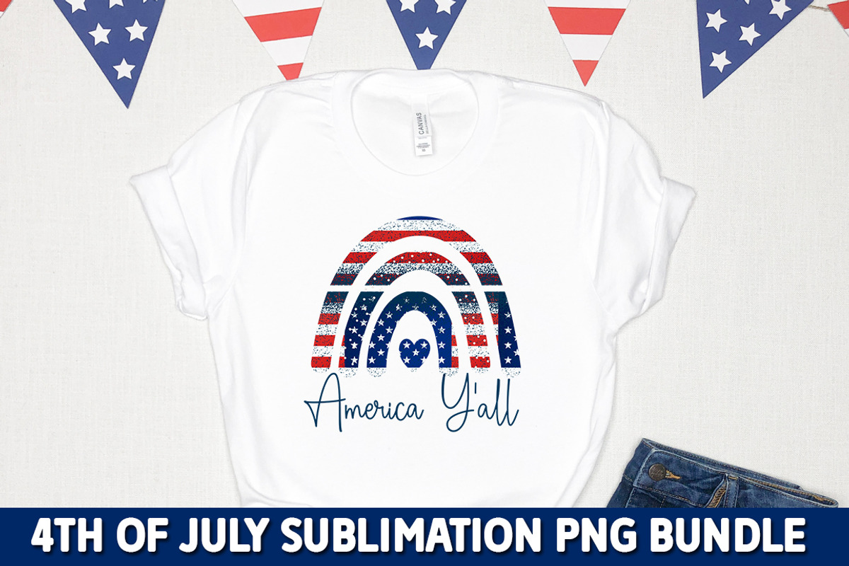 4th of July Sublimation PNG Bundle, an Illustration by Fokira (Photo 7 of 16)