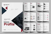 Company Profile Layout, a Brochure Template by ContestDesign (Thumbnail 1 of 3)