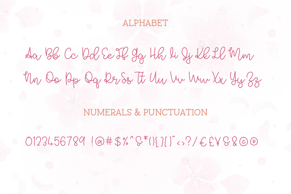 Pink Frangipani, a Script Font by Kristy Hatswell (Photo 4 of 7)