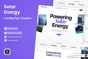 POWERSUN - Solar Panel Company, a Landing Page Template by SLAB! Design (Thumbnail 1 of 4)