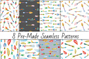 Watercolor Arrows and Feathers Set, an Illustration by RabbitAndPencil (Thumbnail 4 of 4)