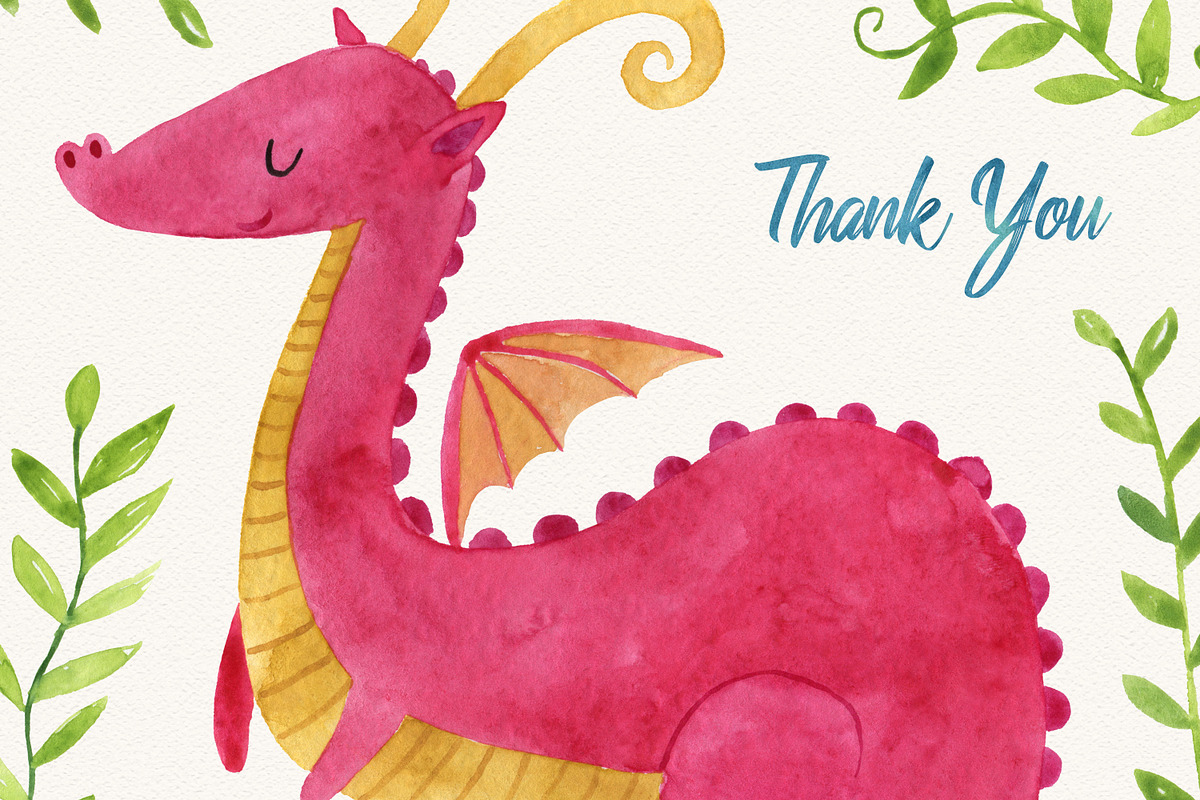 Princess & Knight Watercolor Clipart, a Decorative Illustration by LeMagiqueBoutique (Photo 7 of 7)