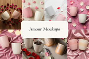 Ultra Valentine Couple Mug 1000 JPG, a Cups & Container Mockup by KennedyStudio (Thumbnail 3 of 15)