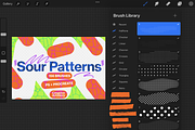 Sour Patterns Brush, a Brush Add-On by Headquarters (Thumbnail 2 of 11)