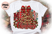 Faux Glitter Christmas Png, a Seasonal Illustration by Watercolor design (Thumbnail 3 of 3)