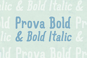 Prova Bold & Bold Italic, a Sans Serif Font by Satchel & Sage (Thumbnail 1 of 9)