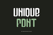 Roedak Ceoroj - Modern & Tall Font, a Sans Serif Font by QR Design Studio (Thumbnail 4 of 7)