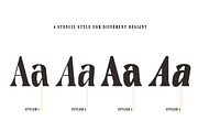Nimuhinz, a Serif Font by AnayaStudio (Thumbnail 4 of 8)