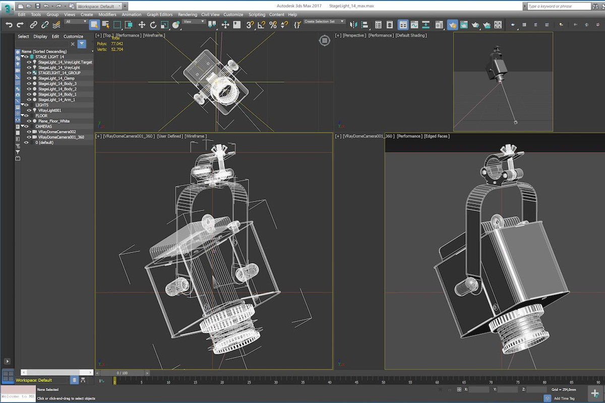 Stage Lighting Collection-14 PCS, an Object 3D Model by akerStudio (Photo 239 of 309)