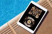 Coffee Quotes SVG Craft Vol 8, a Decorative Illustration by Tosca Digital (Thumbnail 3 of 6)