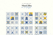 Azulejo Portugal | Tiles & Patterns, an Object Graphic by KetteCreate (Thumbnail 9 of 16)