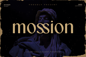 Mossion | Luxury and Elegant Font
