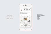 Instagram Pattern Backgrounds, a Pattern Graphic by Head of House (Thumbnail 4 of 5)
