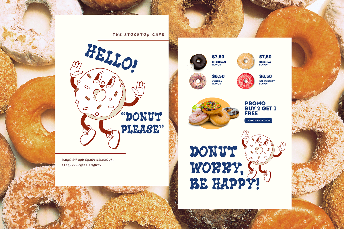 Food Imaji - Coffee Shop Logo Font, a Handwritten Font by Illushvara Design (Photo 8 of 10)