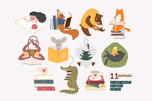 Book Lover Graphic Collection