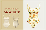 Swimming Suit Mock-up, an Advertising Mockup by PudraART (Thumbnail 1 of 6)
