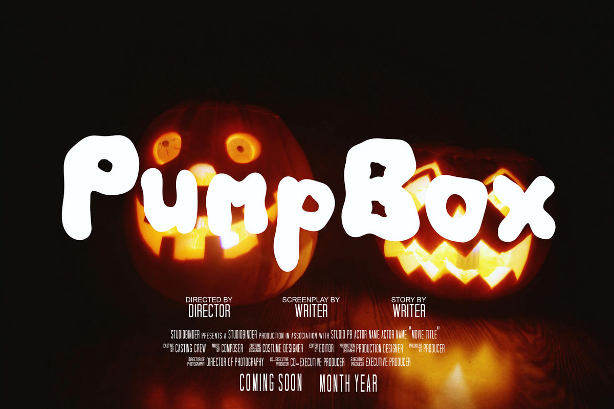 Plumpkin, a Sans Serif Font by Dm Studio (Photo 7 of 10)