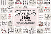Whole Shop Hand Drawn Doodle Bundle, an Object Illustration by The October Creative (Thumbnail 1 of 5)