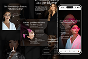 Medspa Canva Instagram Templates, a Social Media Template by Xenié Creative (Thumbnail 2 of 10)