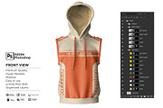 Hoodie Jacket Tank To Mockup, a Shirt Mockup by Nanggroe Scripting (Thumbnail 6 of 9)