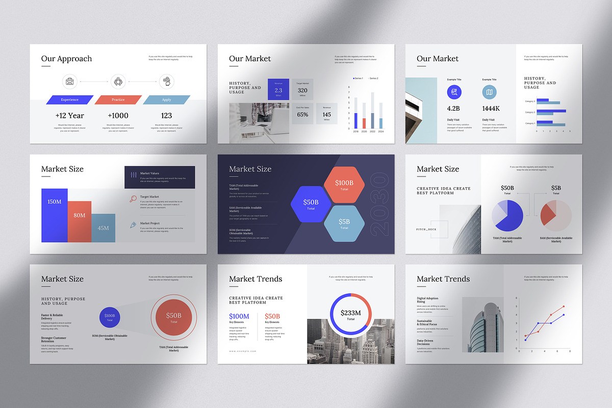 Business Pitch Deck Presentation, a Presentation Template by GoldenPixelStudio (Photo 13 of 29)