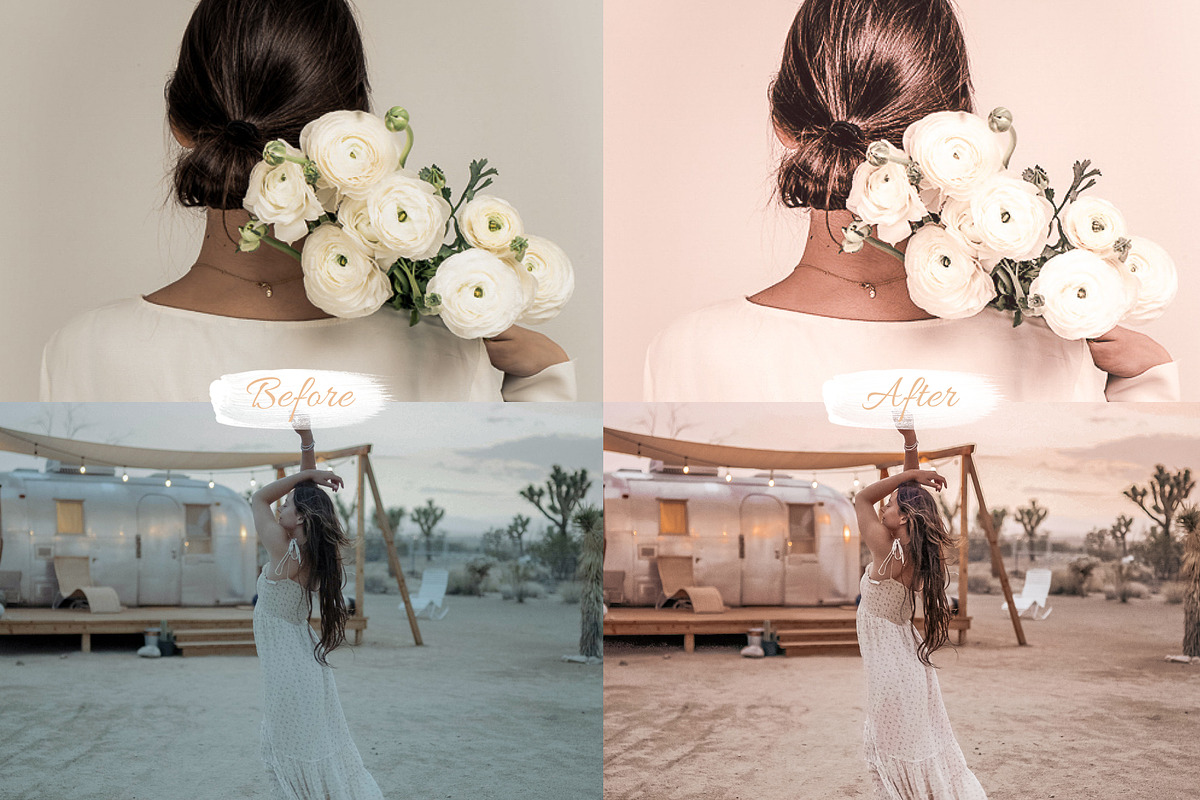 Rose Gold Collection - Lr Presets, a Preset Add-On by Uno Creative Studio (Photo 3 of 4)