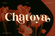 Chatoya Elegant Serif Display Font, a Serif Font by Elegant Font (Thumbnail 1 of 8)
