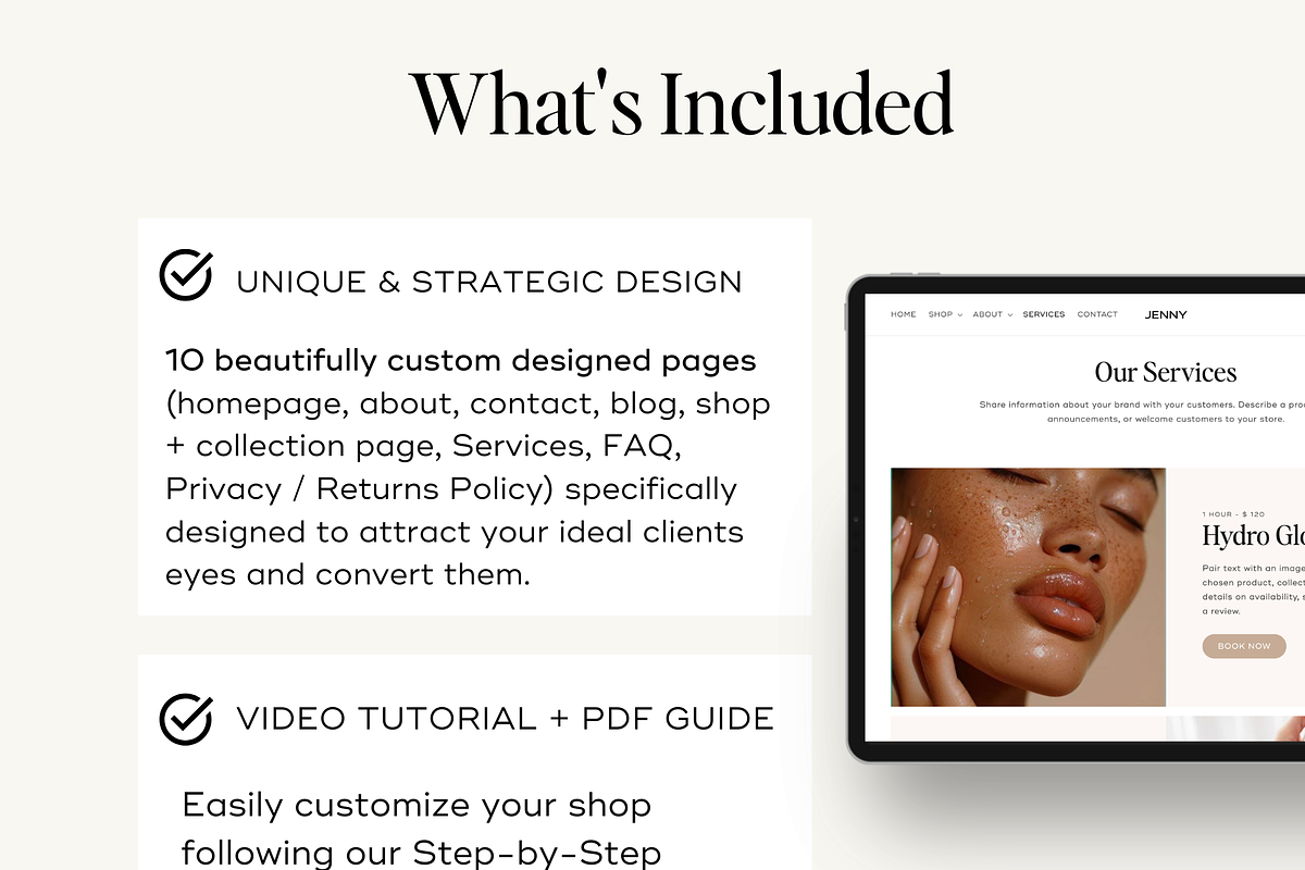 Jenny - Skincare Shopify Theme, a Shopify Template by Studio Zash (Photo 6 of 11)