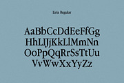 Liria Serif Typeface, a Serif Font by Nomad Visuals (Thumbnail 9 of 12)