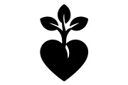 Plant Growth Silhouette Vector, an Object Graphic by Gfx_Store (Thumbnail 8 of 15)