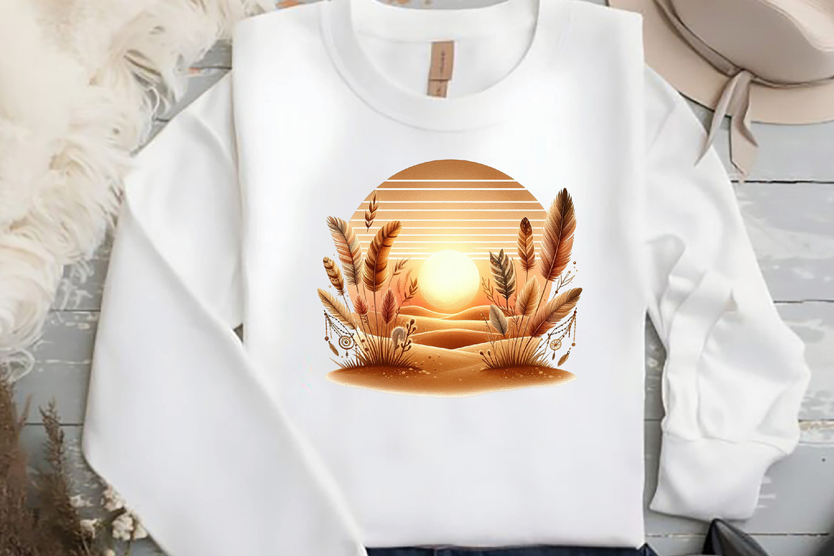 Boho Clipart Brown, an Illustration by DreamCafeArt (Photo 4 of 6)