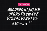 Quick Brush - Handwritten Brush Font, a Handwritten Font by Jozoor (Thumbnail 7 of 7)