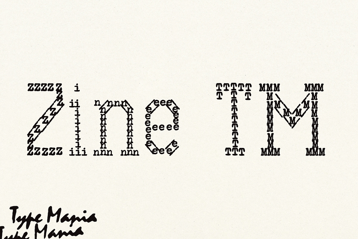 50 TYPE MANIA FONTS // 50% OFF!, a Font by Type Mania (Photo 51 of 51)