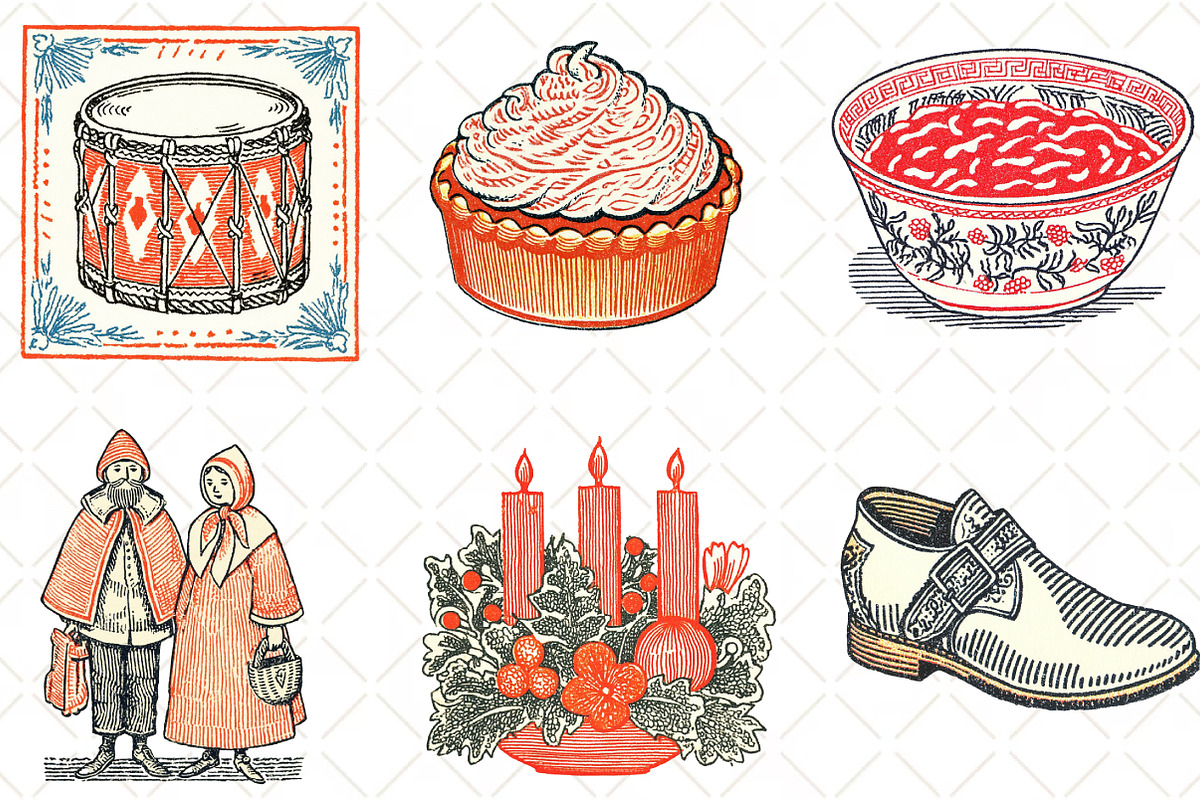 Hand Drawn Thanksgiving Clipart PNG, an Illustration by Black Bird Studio (Photo 5 of 6)