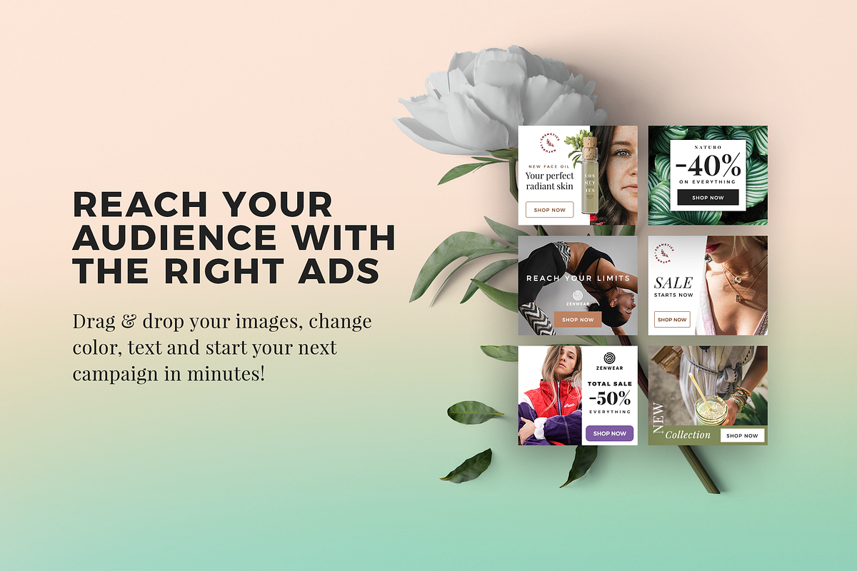24 Google Display Ads Templates, a Marketing Template by The Cave Graphics (Photo 2 of 4)