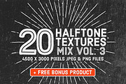 50% OFF: 80 Halftone Textures Bundle, a Texture Graphic by Gabor Monori (Thumbnail 4 of 5)