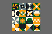Geometric Shapes Dots Construction, a Pattern Graphic by Neo Geo (Thumbnail 9 of 9)