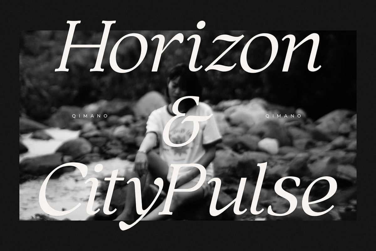 Qimano Modern Humanist Serif, a Serif Font by Letterena Studios (Photo 10 of 15)