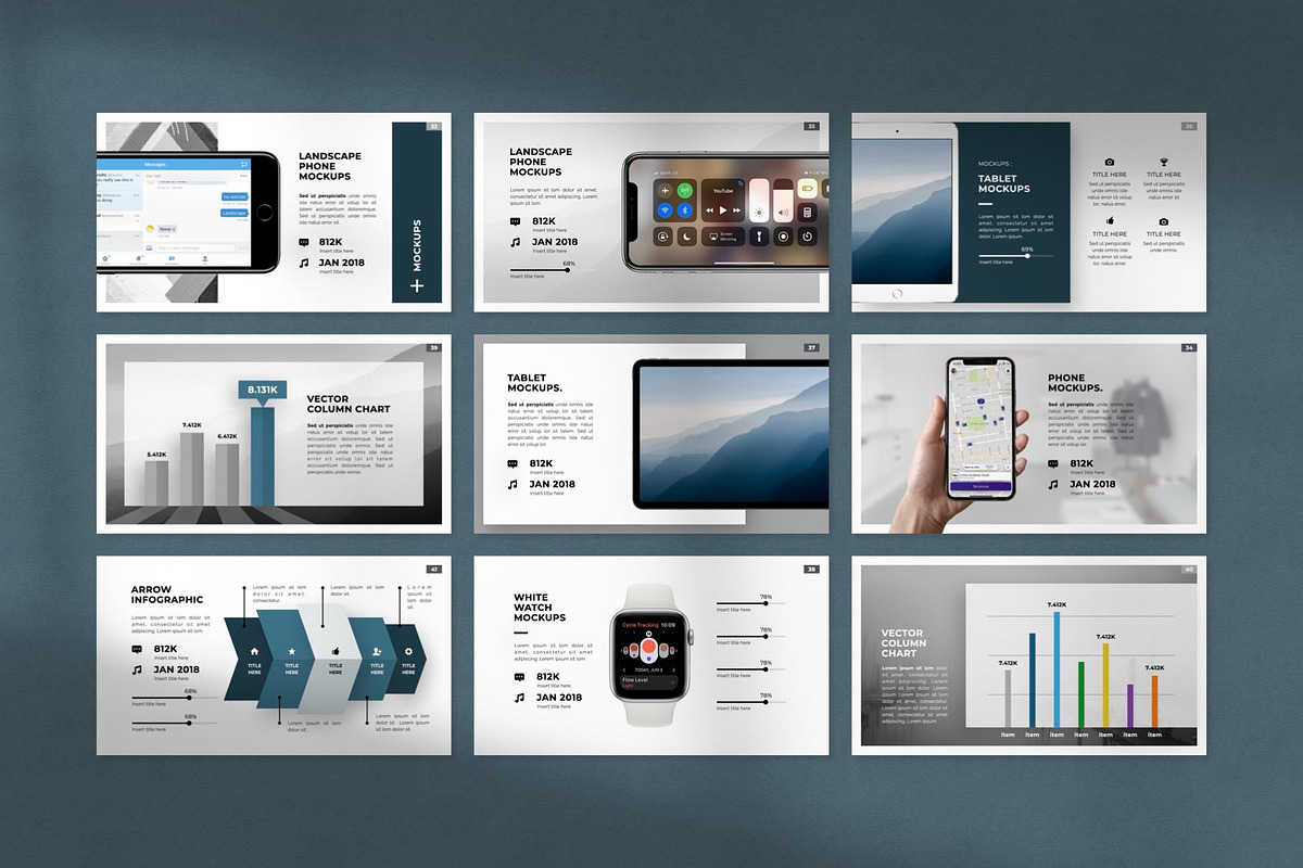 Amaze PowerPoint Template, a Presentation Template by Creathrive Design (Photo 7 of 8)