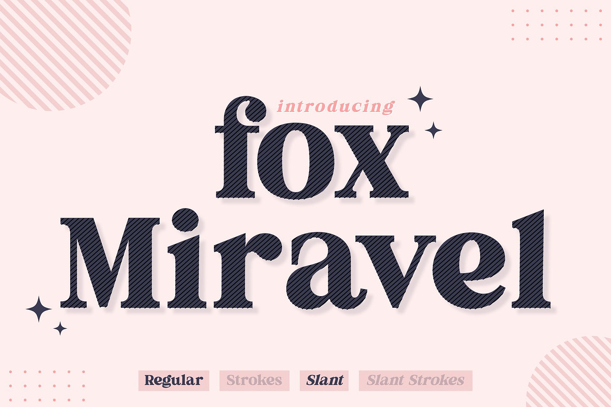 Fox Miravel, a Serif Font by Fox7 By Rattana (Photo 1 of 14)