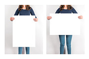 Artwork Presentation Mockup Female, a Product Mockup by Studio W&W (Thumbnail 2 of 4)