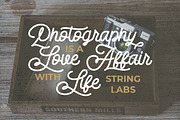 Dattge Hurty - Monoline Retro Font, a Script Font by StringLabs (Thumbnail 3 of 11)