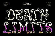 GF Wonka Rough Handdrawn Swirly Font, a Handwritten Font by GroovyFontCo (Thumbnail 2 of 7)