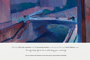 Henri Matisse Procreate Brushes, a Brush Add-On by Digi Life (Thumbnail 2 of 13)
