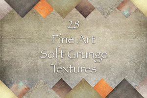 28 Fine Art Soft Grunge Textures