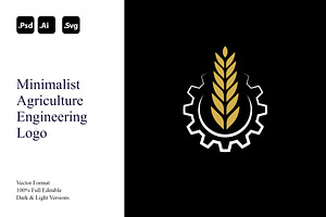 Agriculture Engineering Logo, a Branding & Logo Template by Luxury Logos