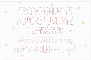 Goodnight Handmade Font