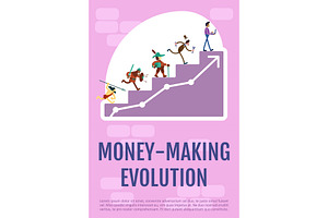 Money Making Evolution Poster