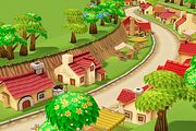 Cartoon Spring Farm, an Environmental 3D Model by Souchenki (Thumbnail 13 of 23)