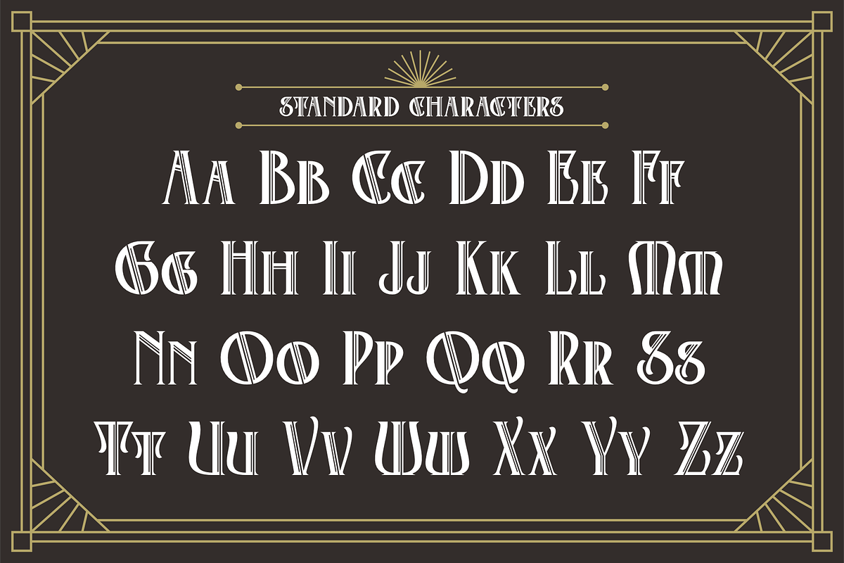 Art Nouveco, a Font by ilhamtaro (Photo 7 of 10)